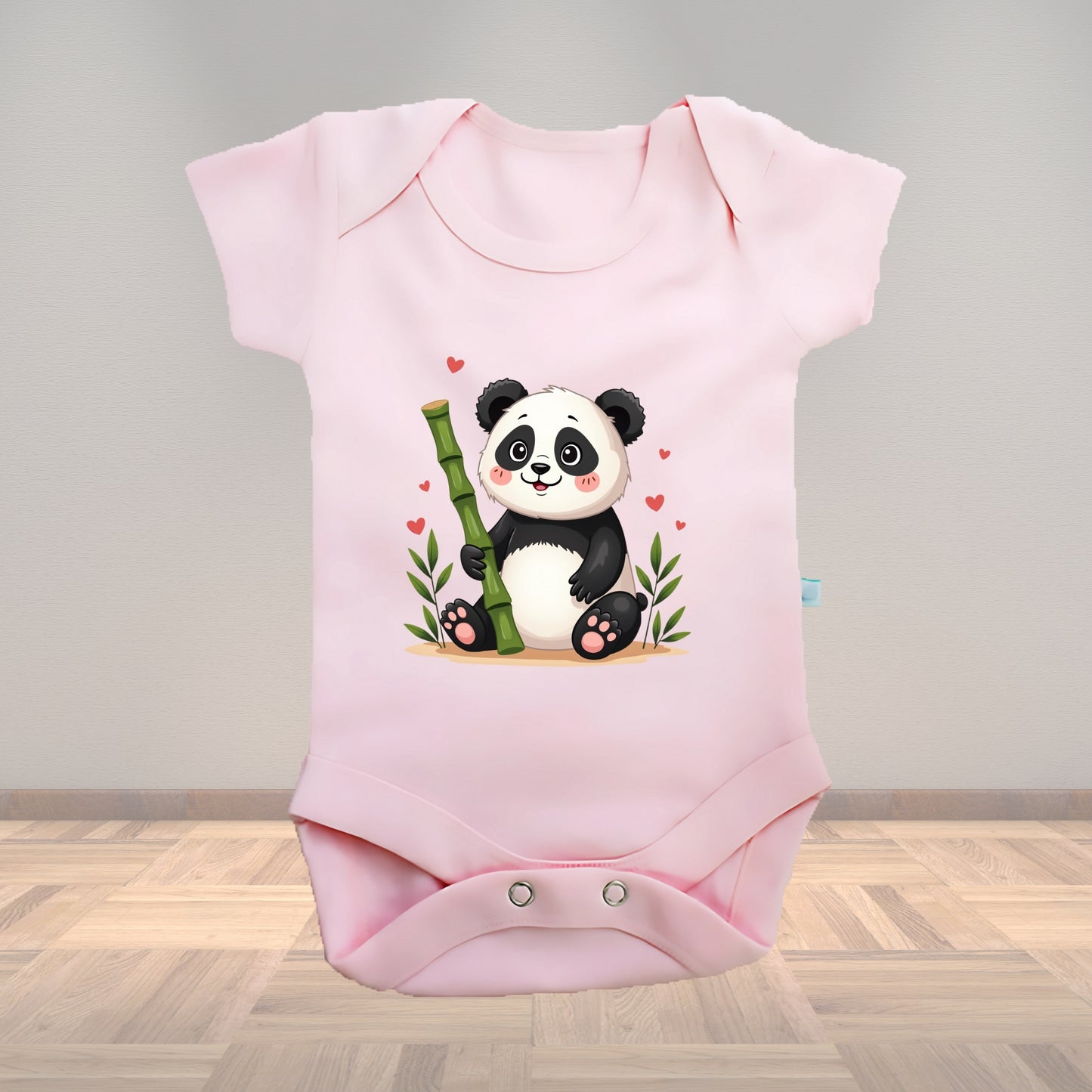 Playful Panda Baby Onesie