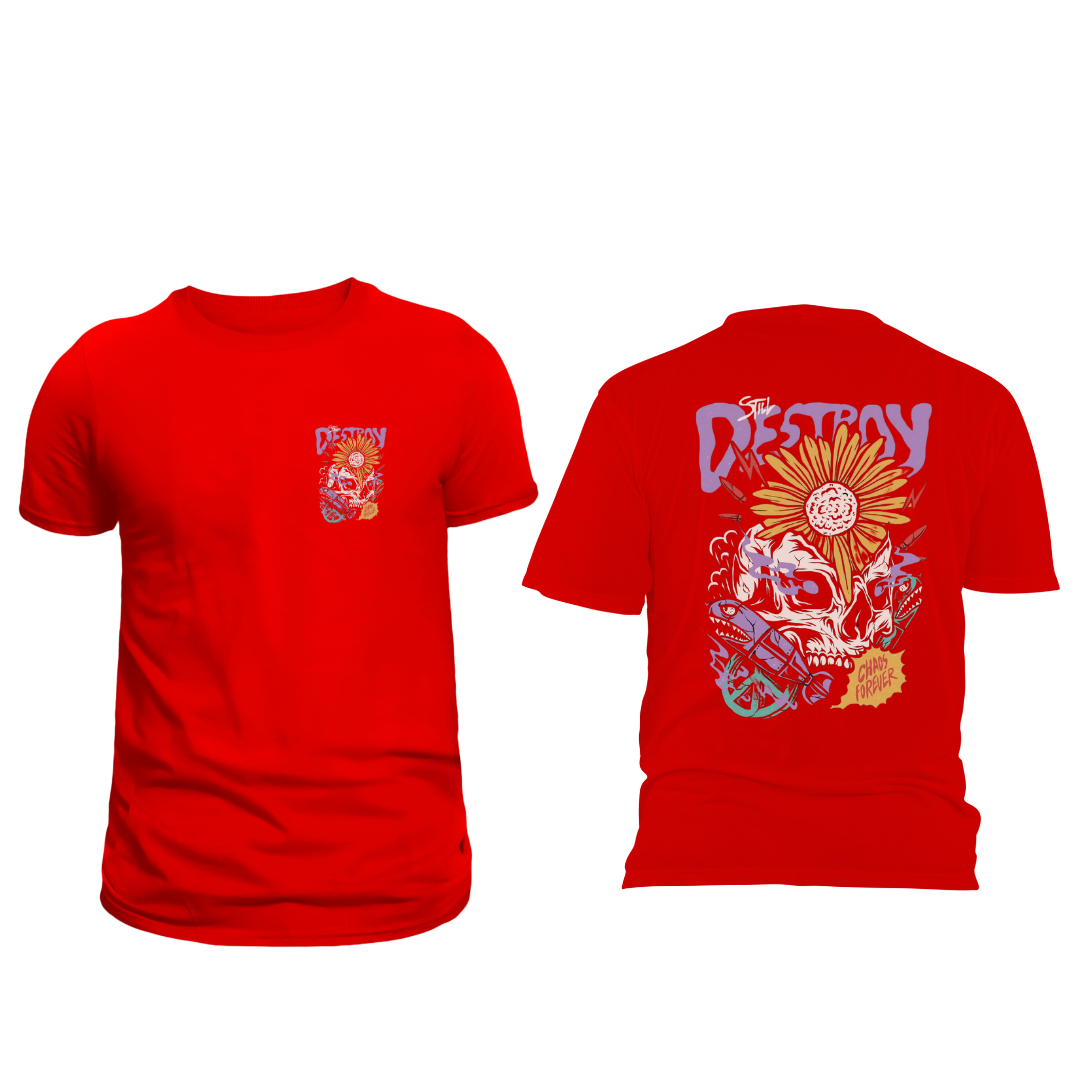 Chaos Destroy Graphic T-Shirt - THUD Store