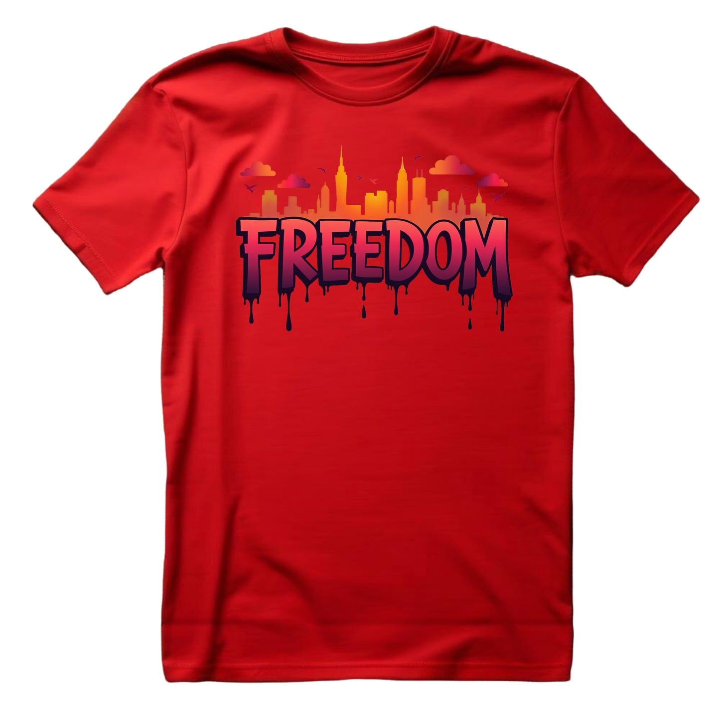 Freedom Skyline Graphic Tee