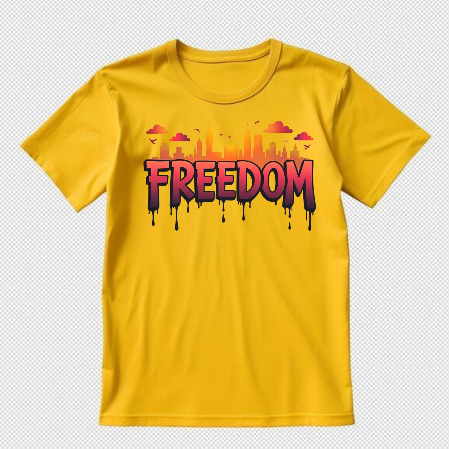 Freedom Skyline Graphic Tee