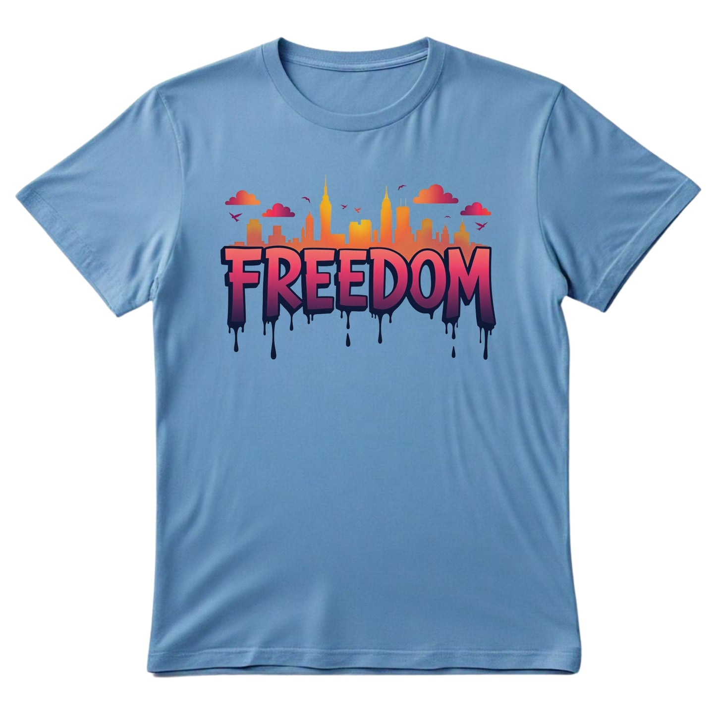 Freedom Skyline Graphic Tee
