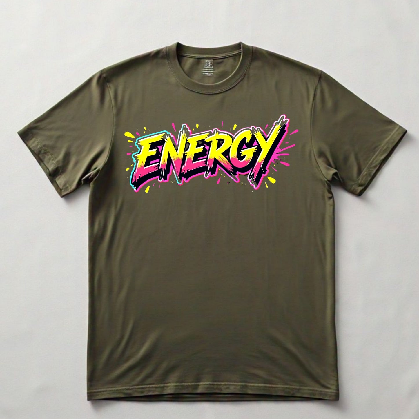 Vibrant Energy Graphic Tee
