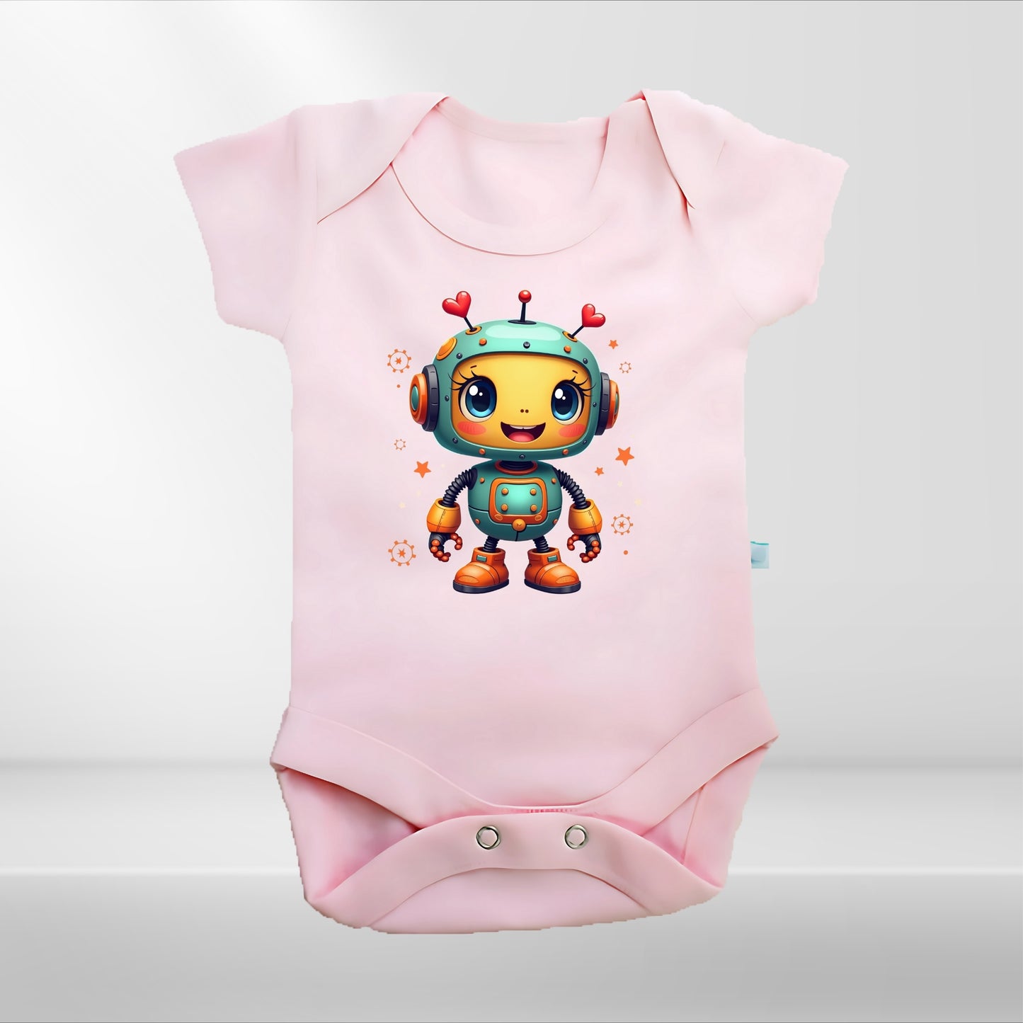 Little Robot Baby Onesie