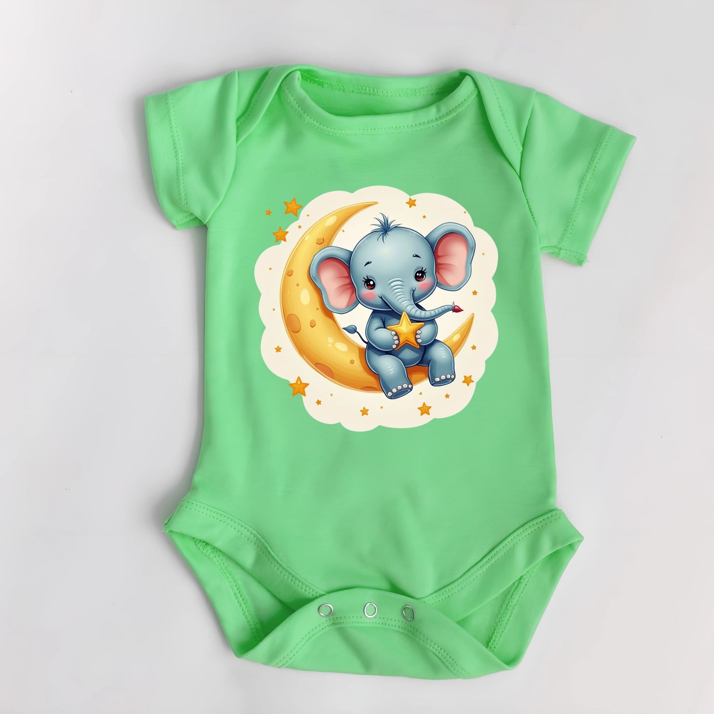 Dreamy Elephant Baby Onesie