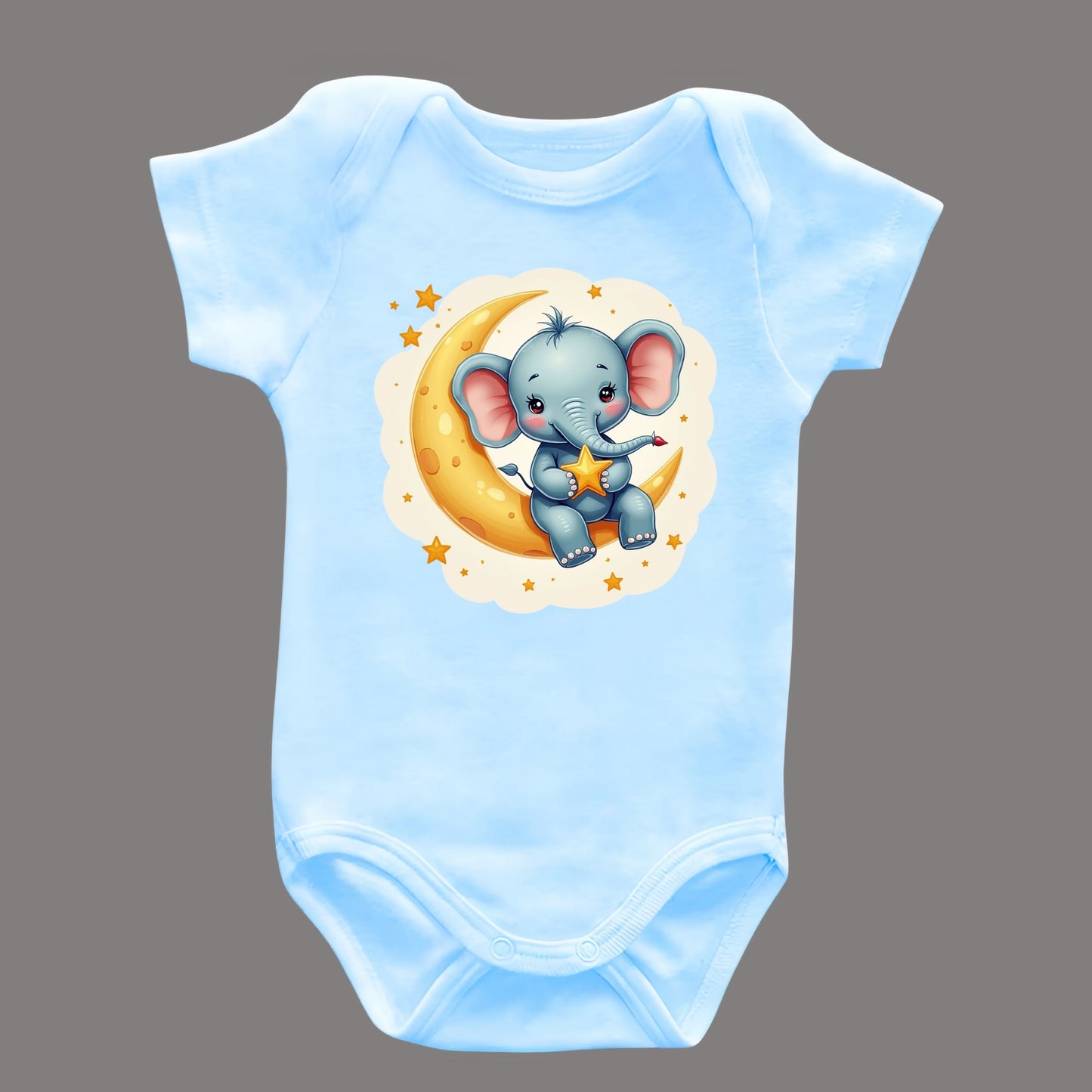 Dreamy Elephant Baby Onesie