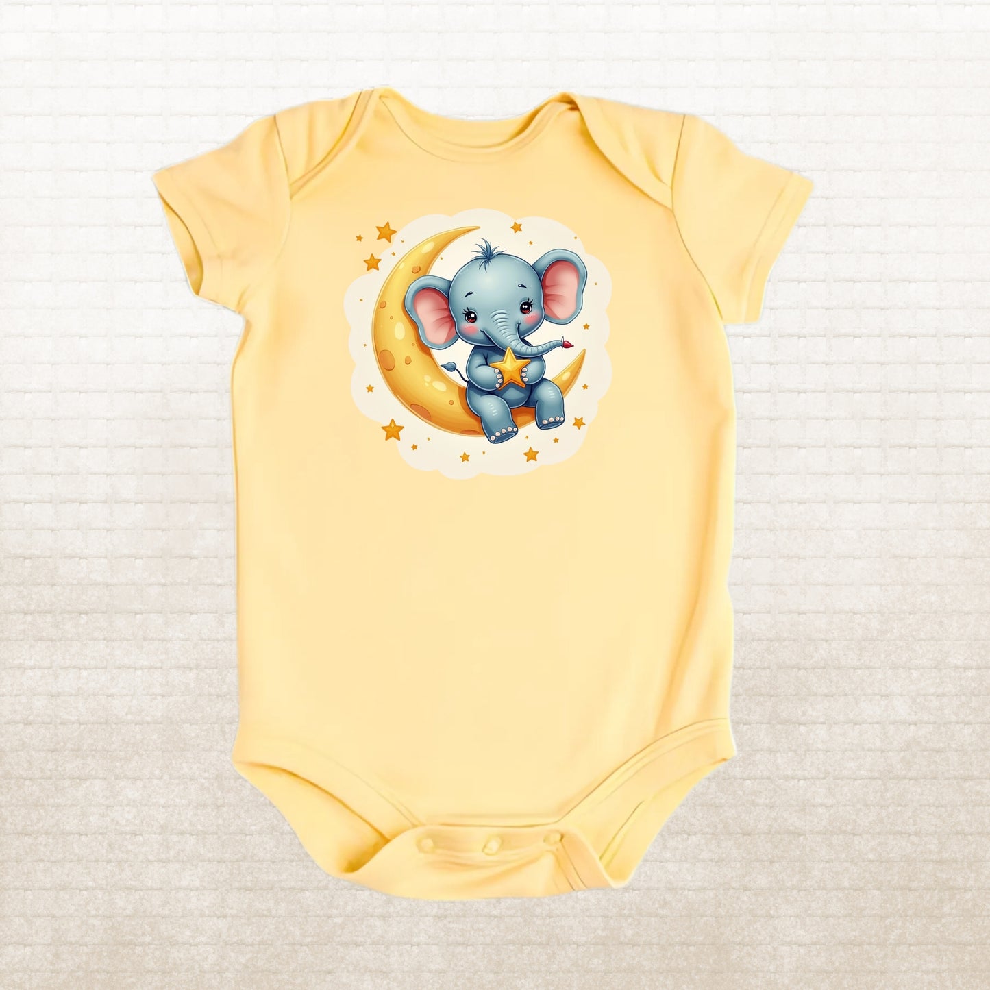Dreamy Elephant Baby Onesie