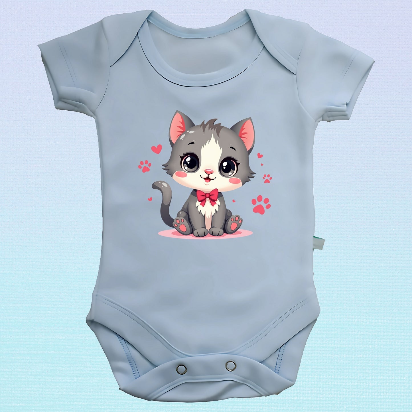 Adorable Kitty Baby Onesie