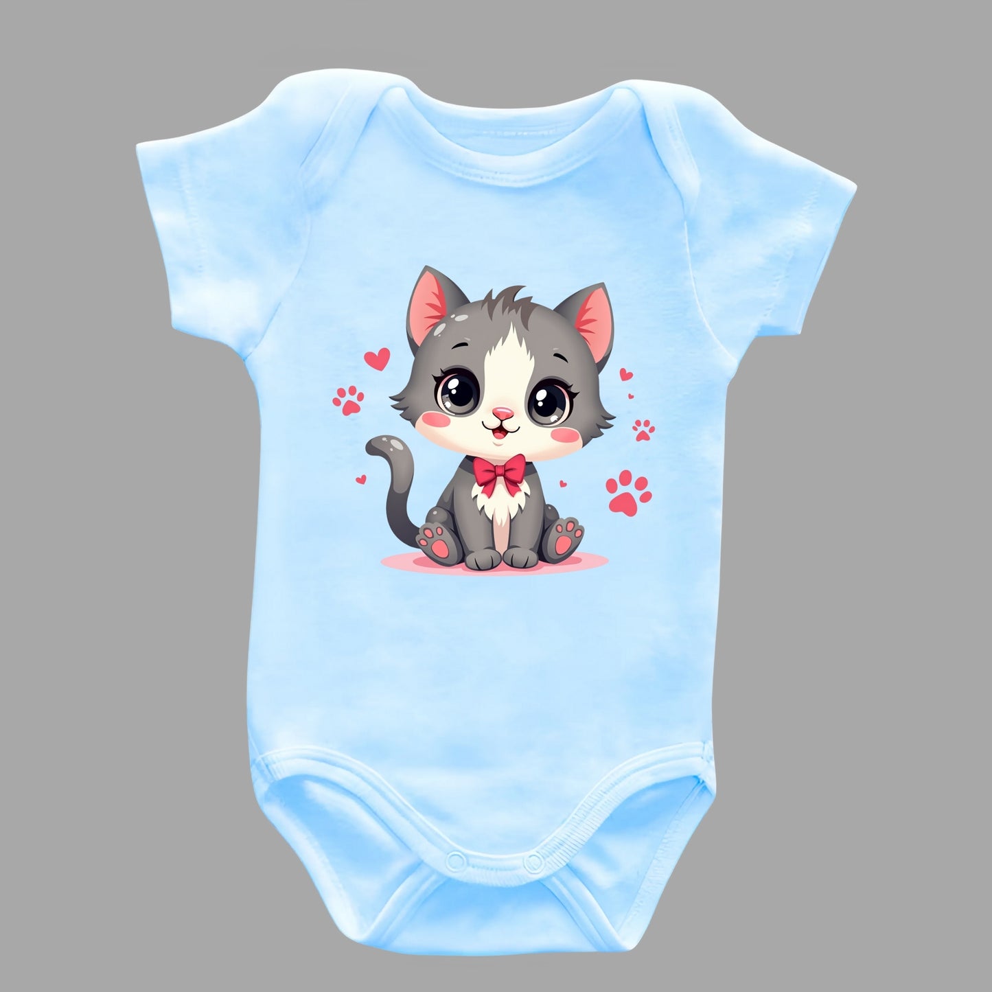Adorable Kitty Baby Onesie