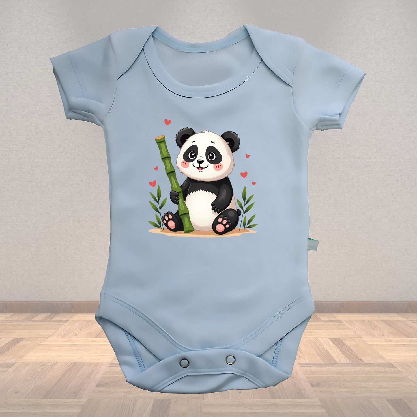 Playful Panda Baby Onesie