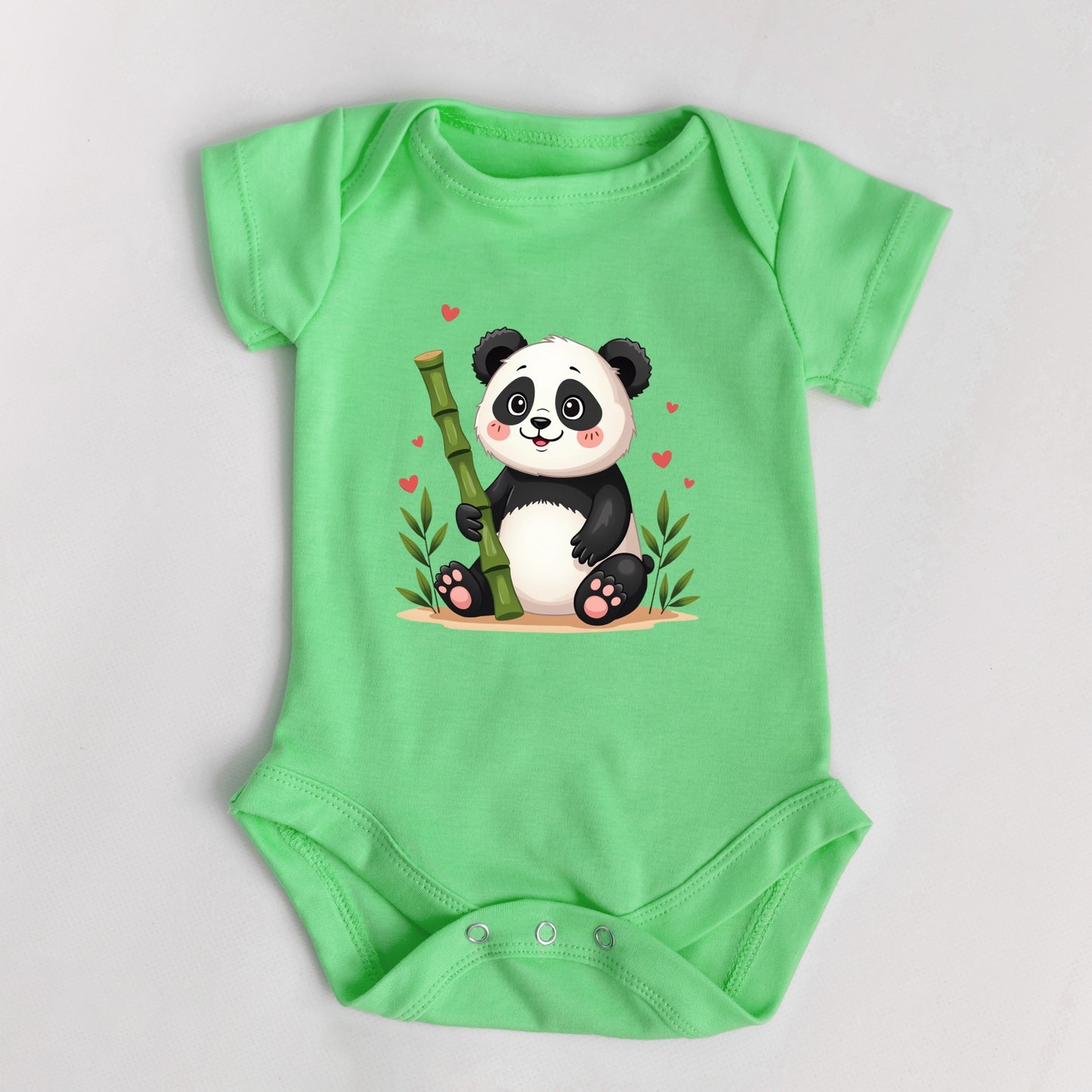 Playful Panda Baby Onesie