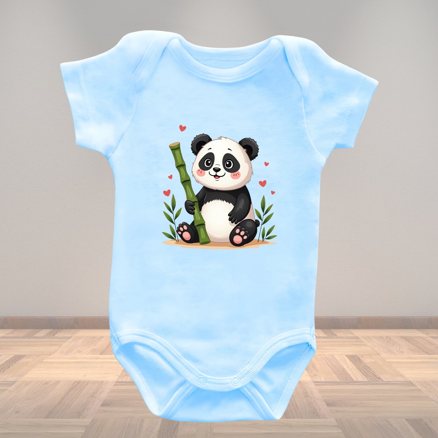 Playful Panda Baby Onesie