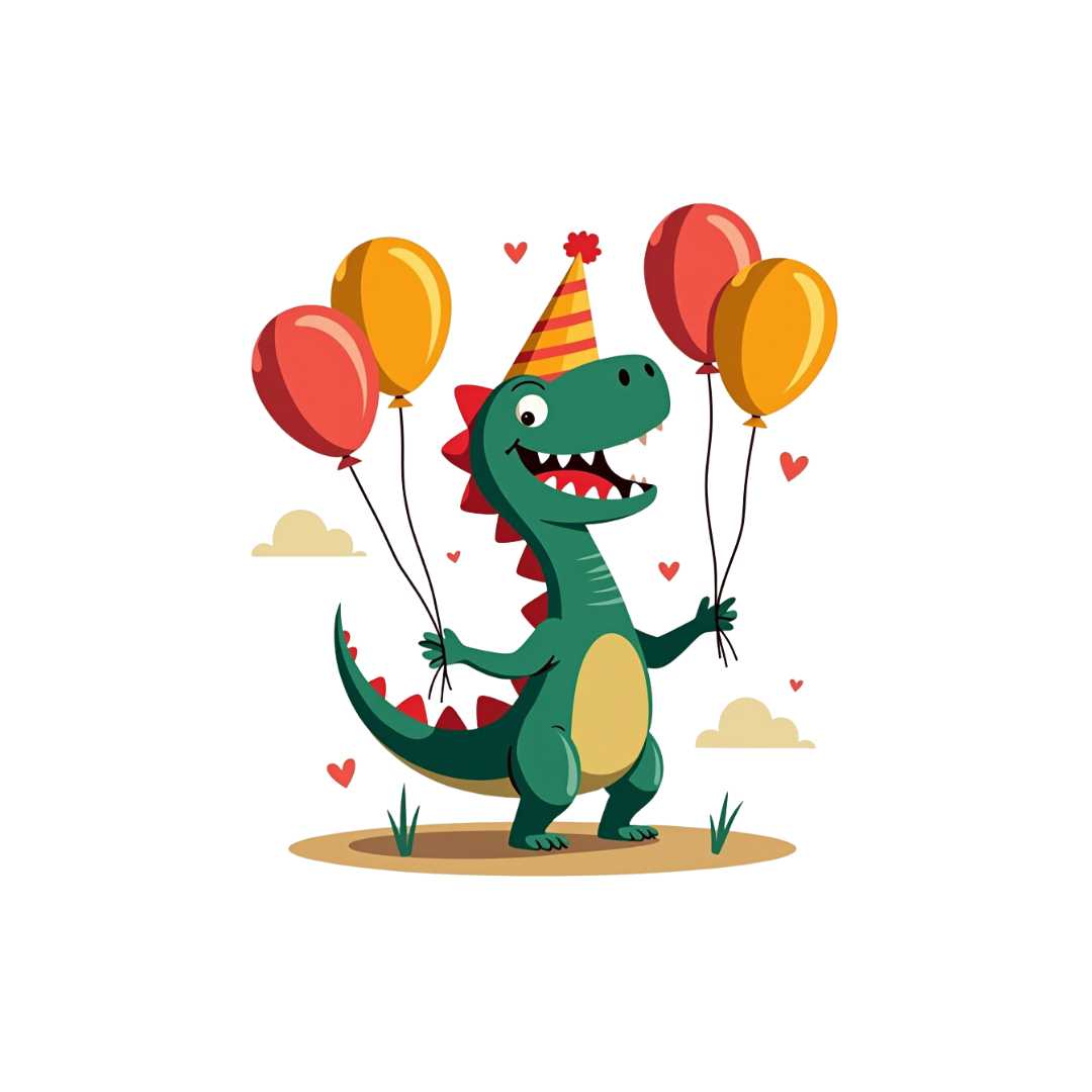 Dino Party T-Shirt