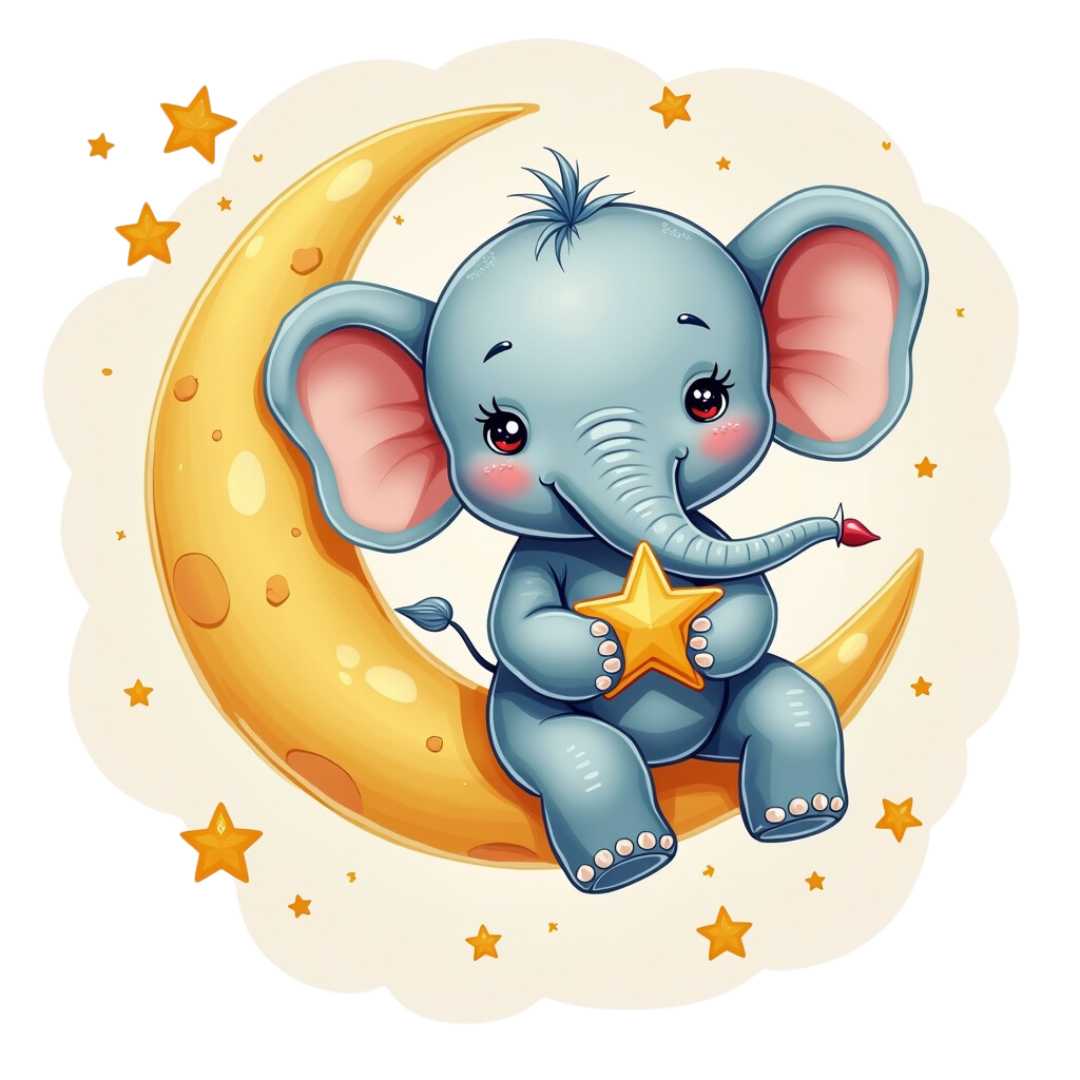Dreamy Elephant Baby Onesie - THUD Store
