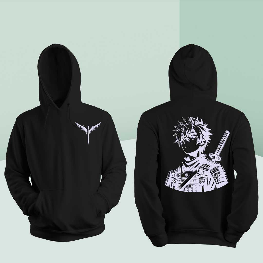 Samurai Spirit Anime-Inspired Hoodie - THUD Store