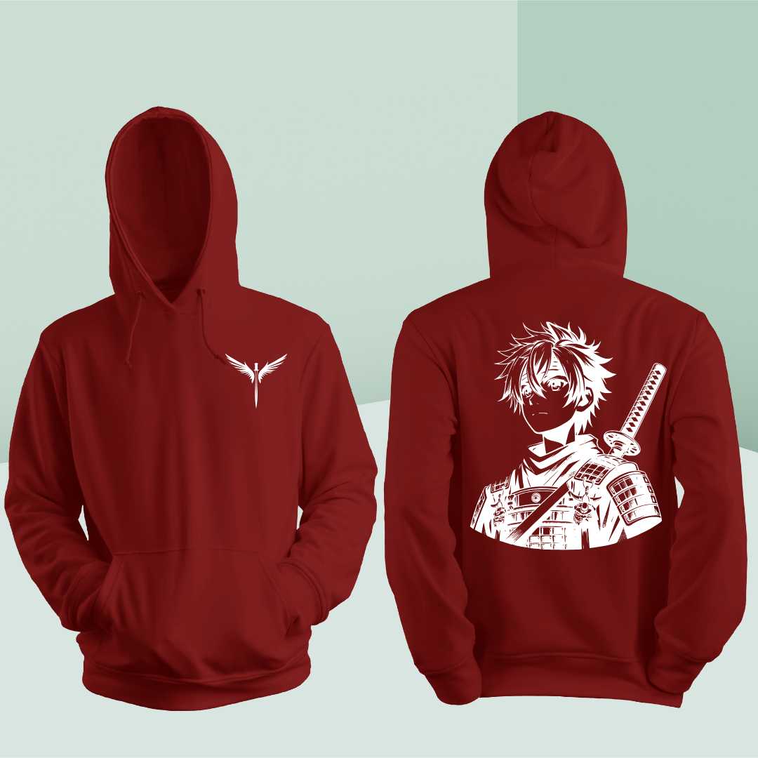 Samurai Spirit Anime-Inspired Hoodie - THUD Store