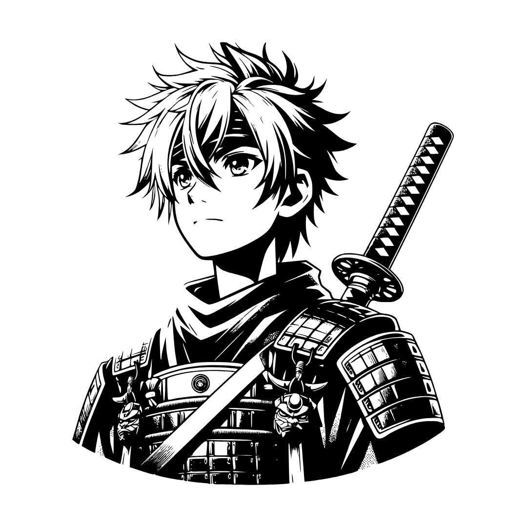 Samurai Spirit Anime-Inspired Hoodie - THUD Store