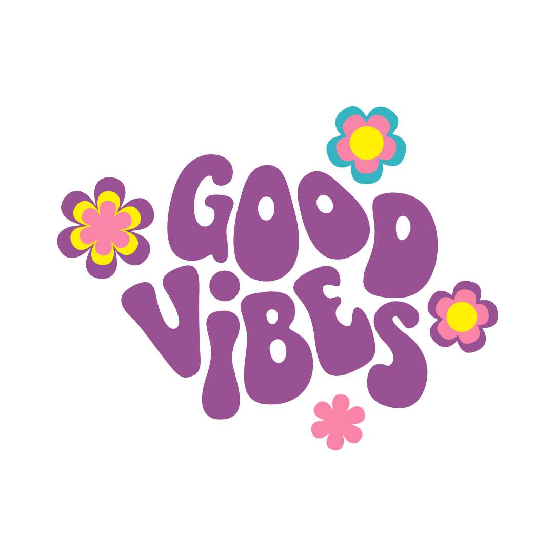 Positive Energy Good Vibes Cropped Hoodie - THUD Store