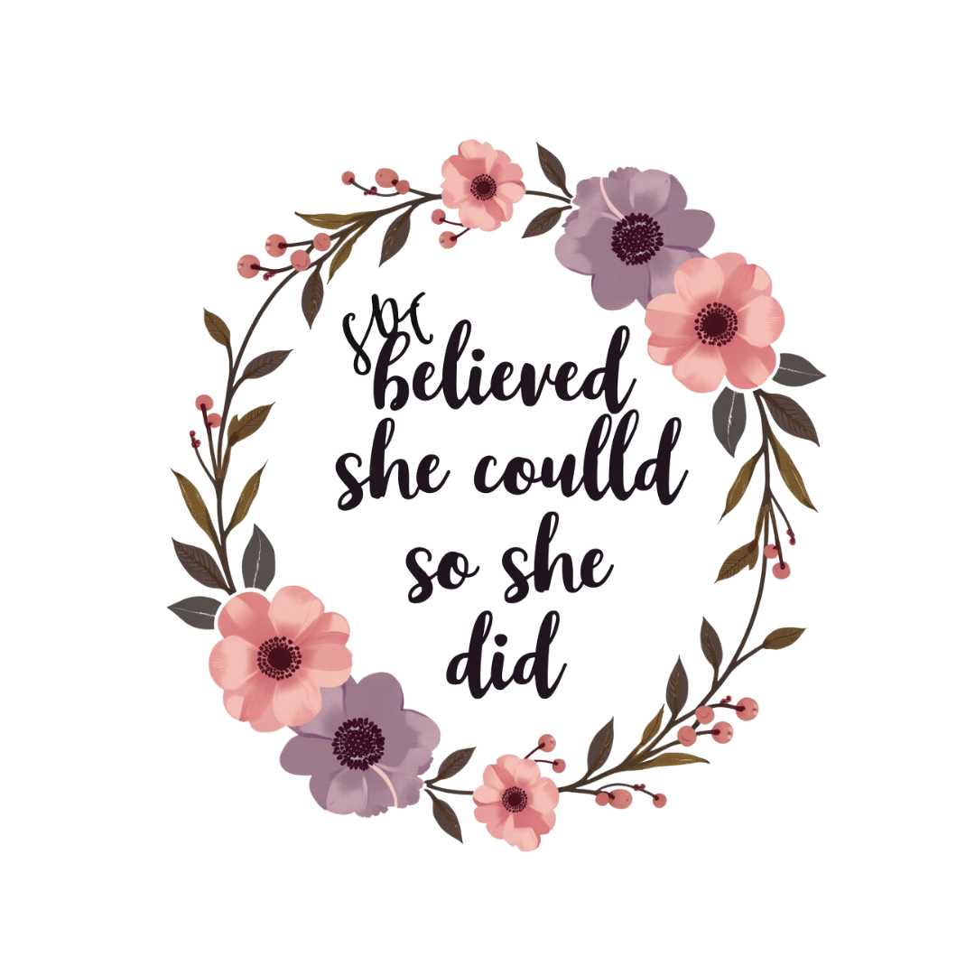 She Believed T-Shirt - THUD Store