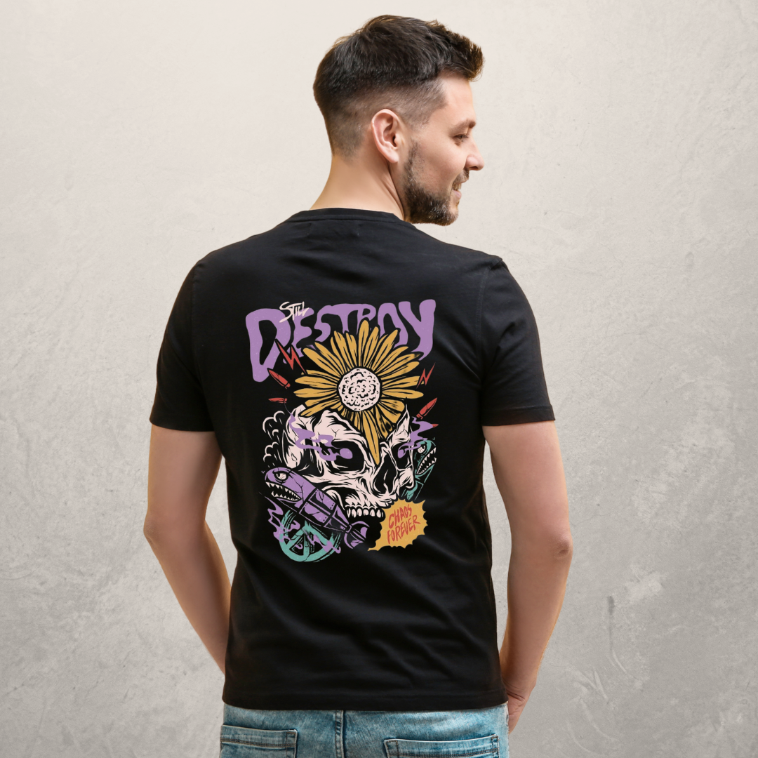 Chaos Destroy Graphic T-Shirt - THUD Store