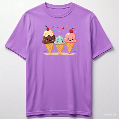 Triple Scoop Fun T-Shirt