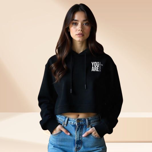 Believe in Yourself Cropped Hoodie