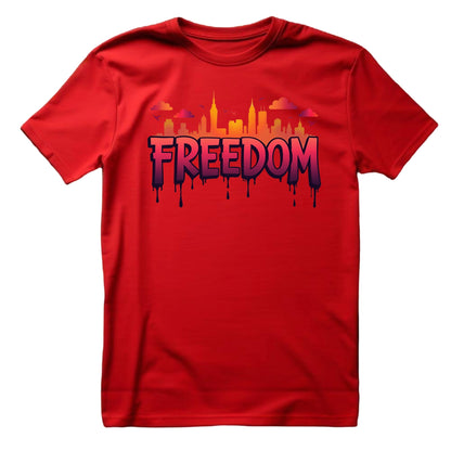 Freedom Skyline Graphic Tee