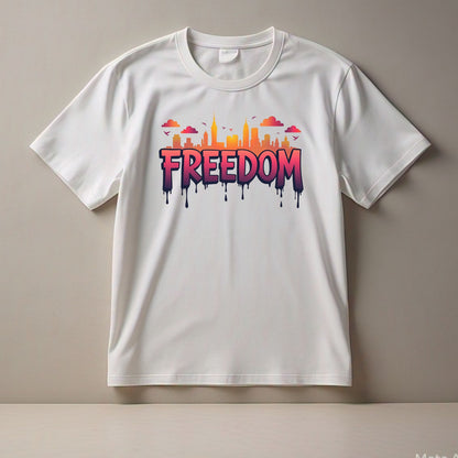 Freedom Skyline Graphic Tee