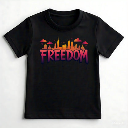 Freedom Skyline Graphic Tee