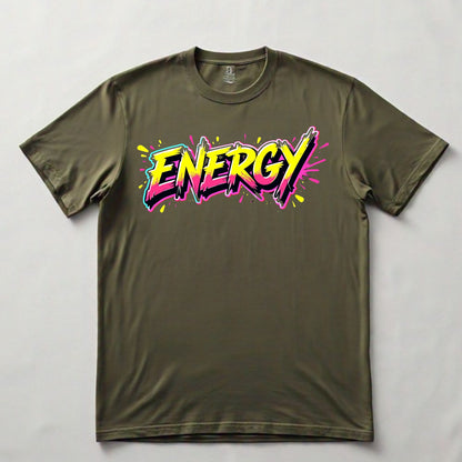 Vibrant Energy Graphic Tee