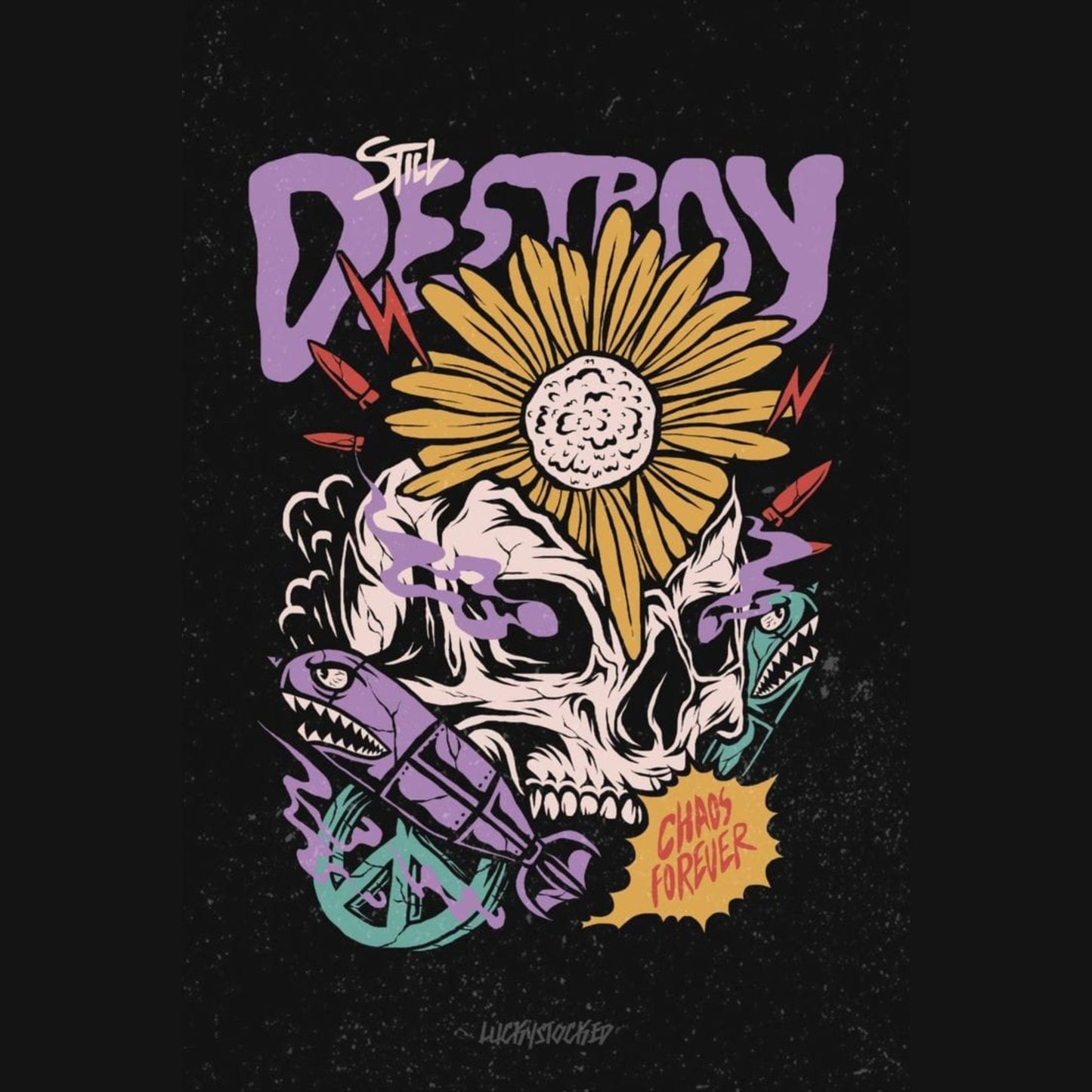 Chaos Destroy Graphic T-Shirt