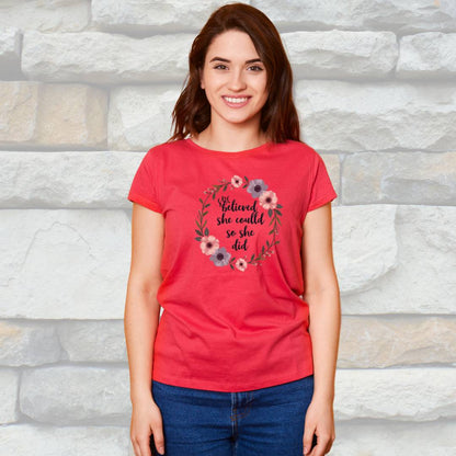 She Believed T-Shirt - THUD Store