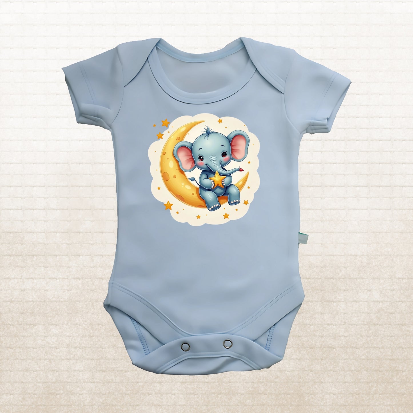 Dreamy Elephant Baby Onesie