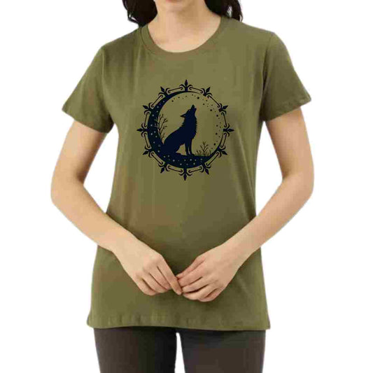 Moonlit Howl T-Shirt - THUD Store