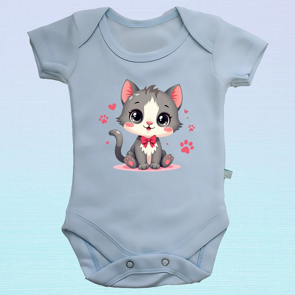 Adorable Kitty Baby Onesie