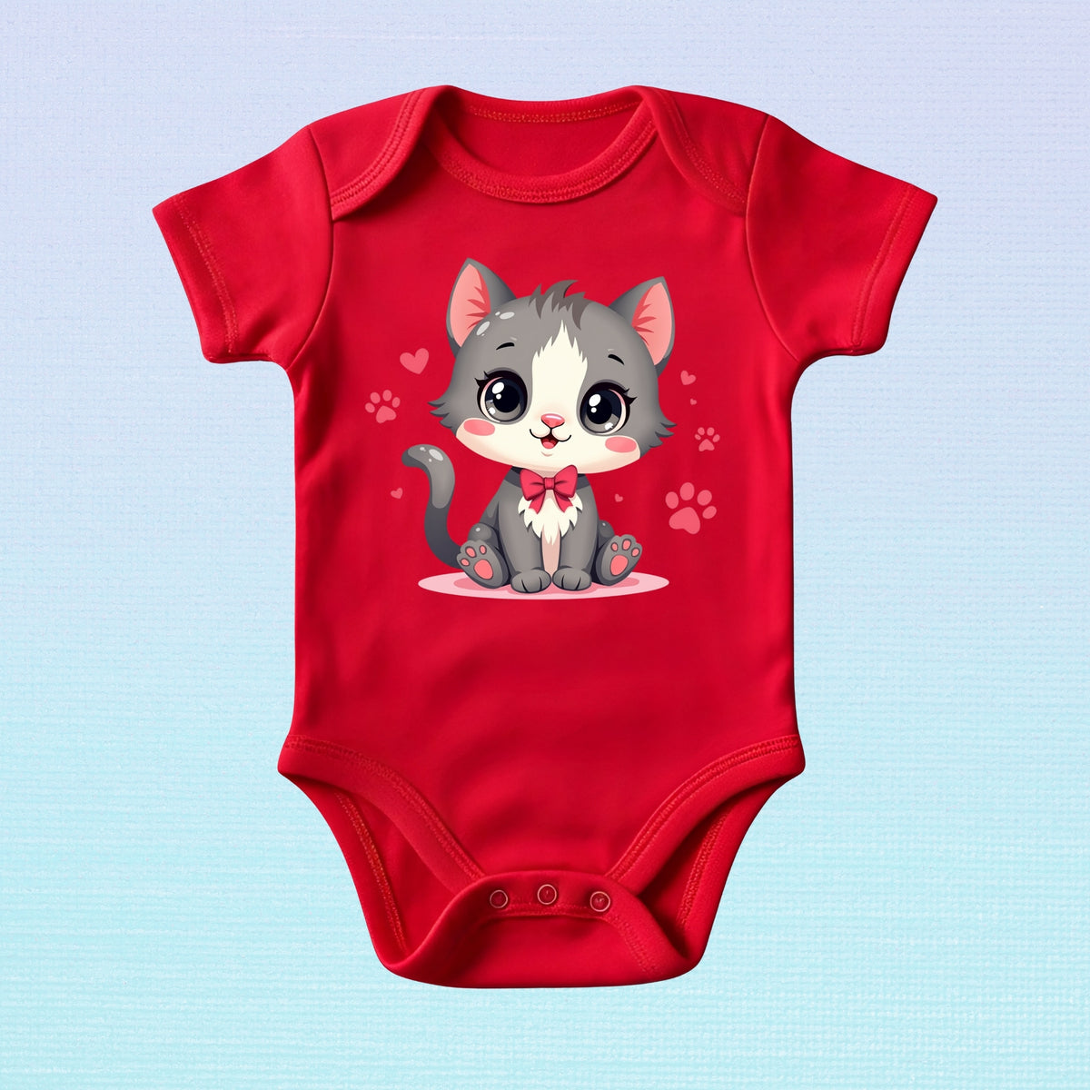 Adorable Kitty Baby Onesie