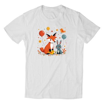 Festive Woodland Friends T-Shirt
