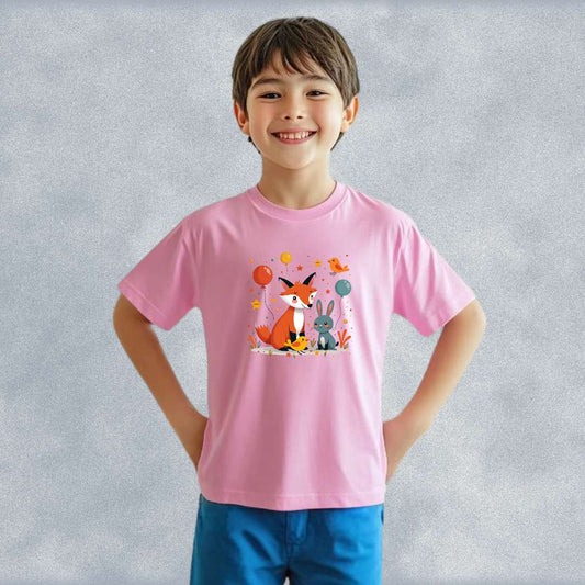 Festive Woodland Friends T-Shirt