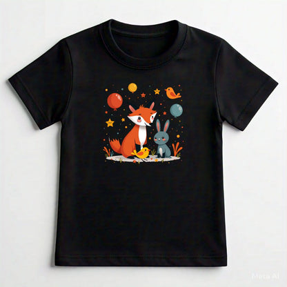 Festive Woodland Friends T-Shirt