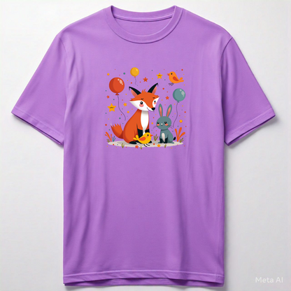 Festive Woodland Friends T-Shirt