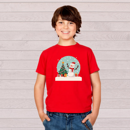 Festive Snowman T-Shirt