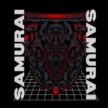 Dual Design Samurai Warrior Hoodie - THUD Store