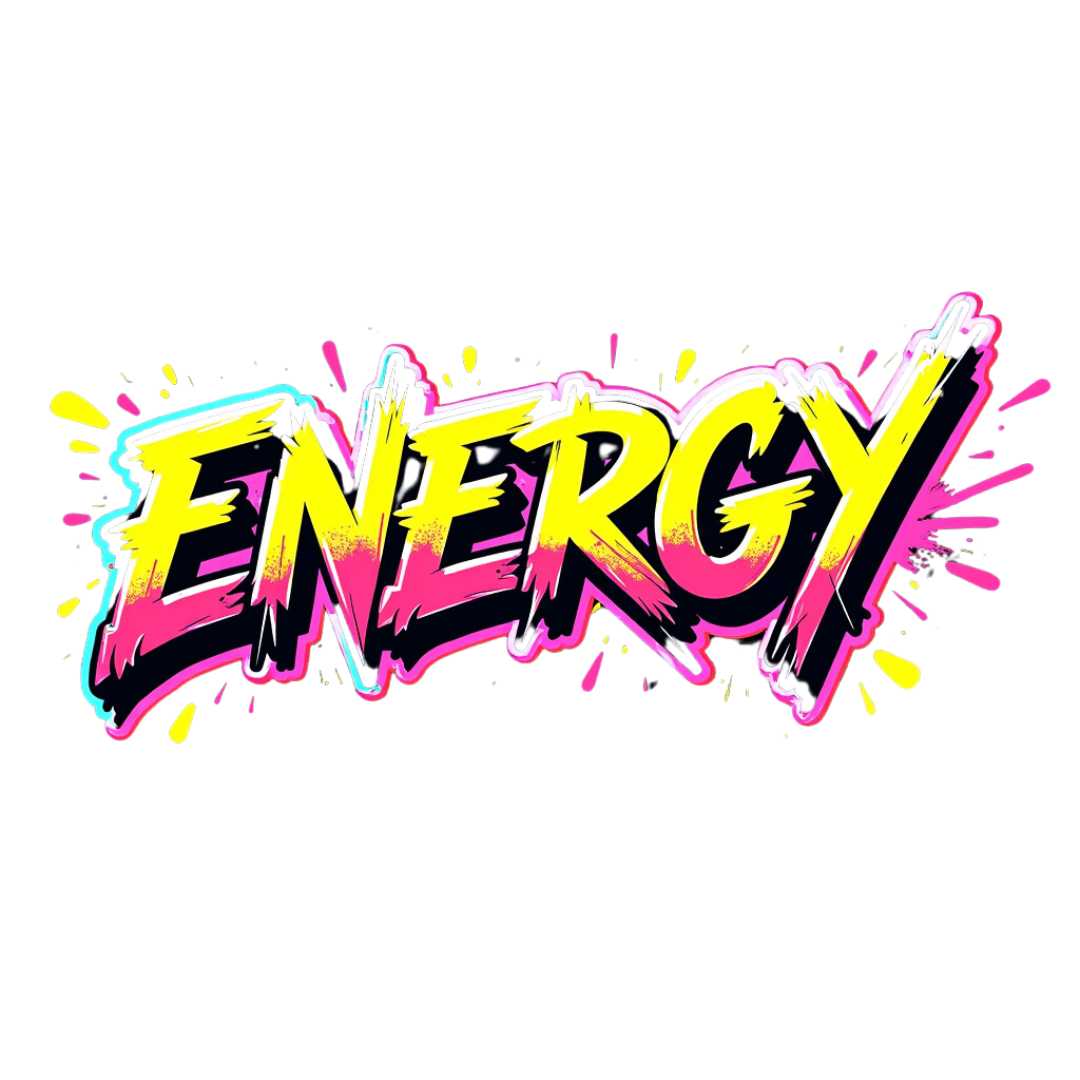 Vibrant Energy Graphic Tee - THUD Store