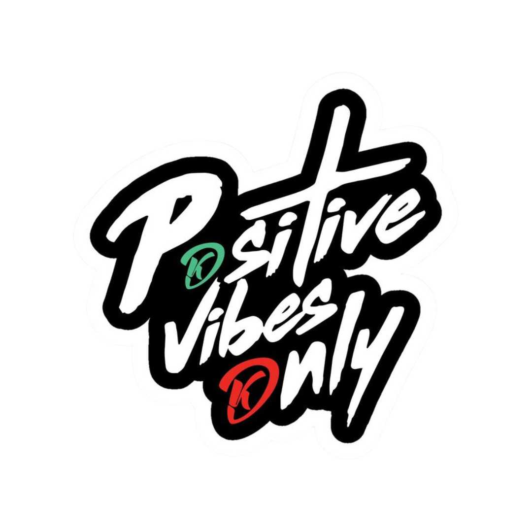 Positive Vibes Only T-Shirt - THUD Store