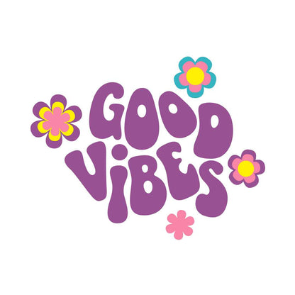 Positive Energy Good Vibes Cropped Hoodie - THUD Store