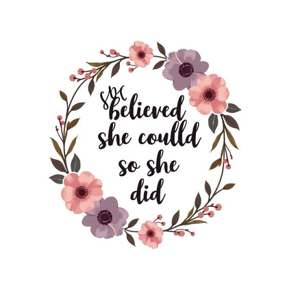 She Believed T-Shirt - THUD Store